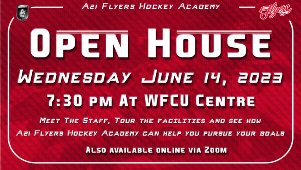 A21 Flyers Hockey Academy Inaugural Open House – June 14th