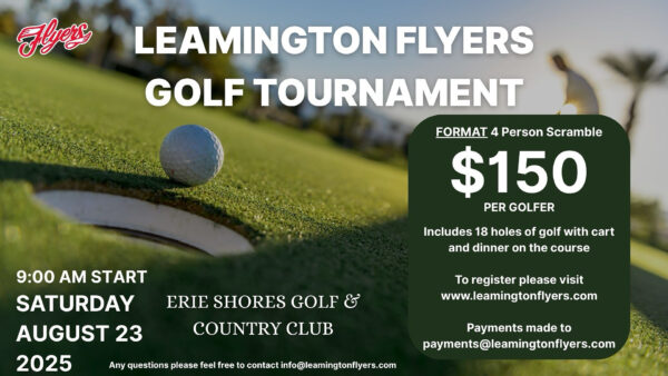 2025 Leamington Flyers Golf Tournament