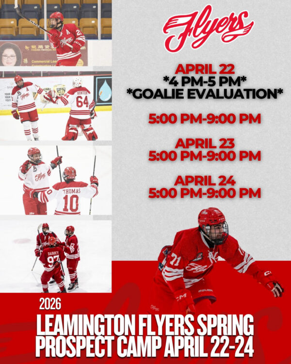 2026 Leamington Flyers Spring Prospect Camp